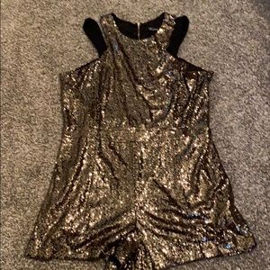 Gold Romper